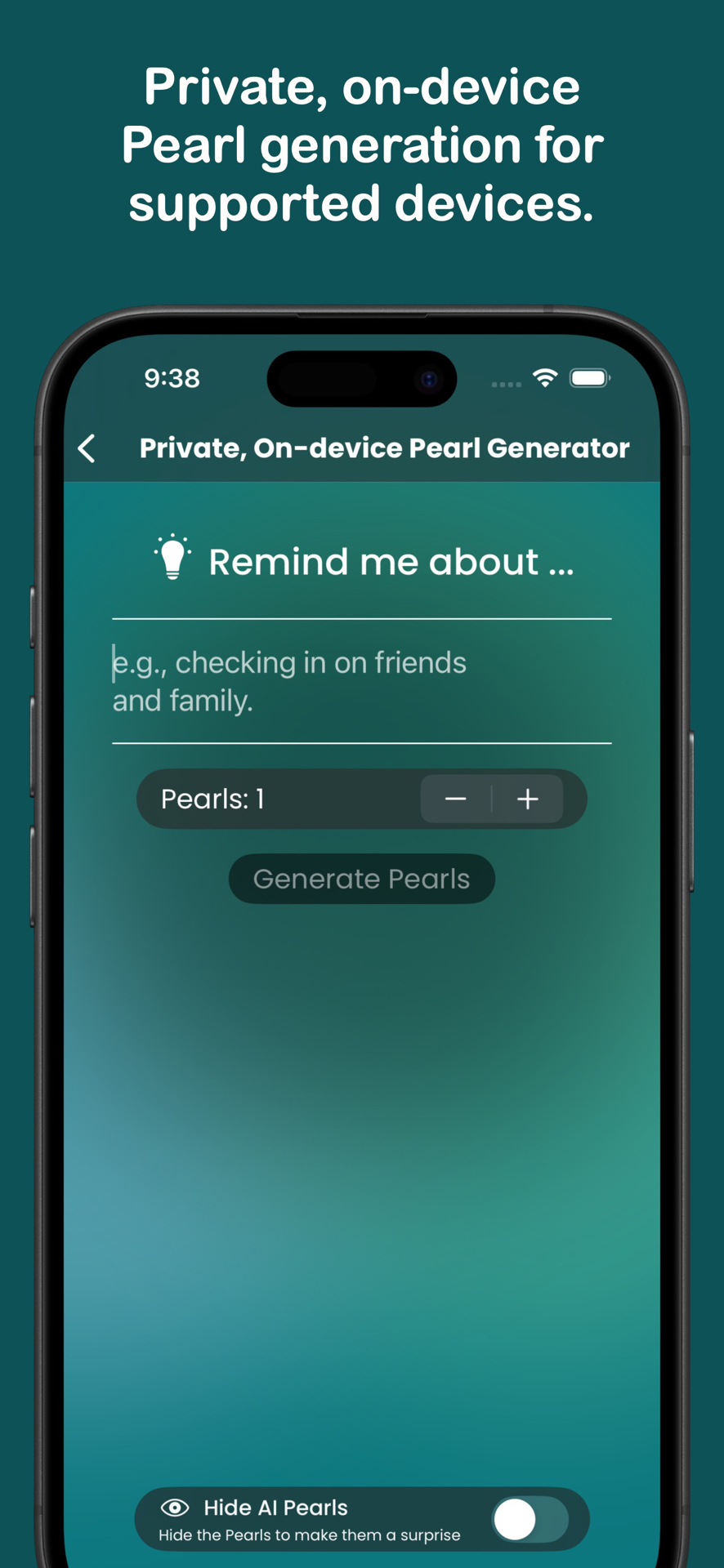 Pearl: Meaningful Reminders screenshot 2