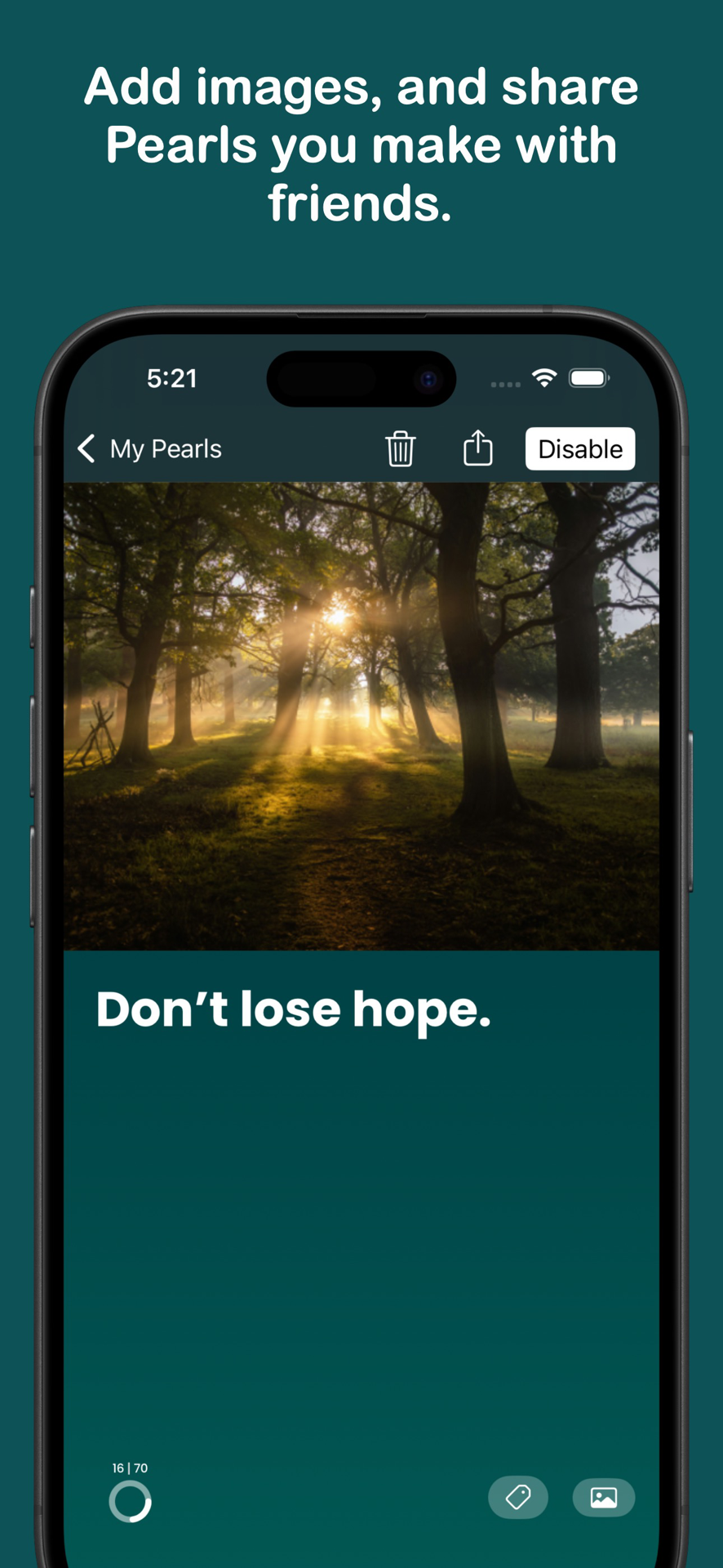 Pearl: Meaningful Reminders screenshot 3