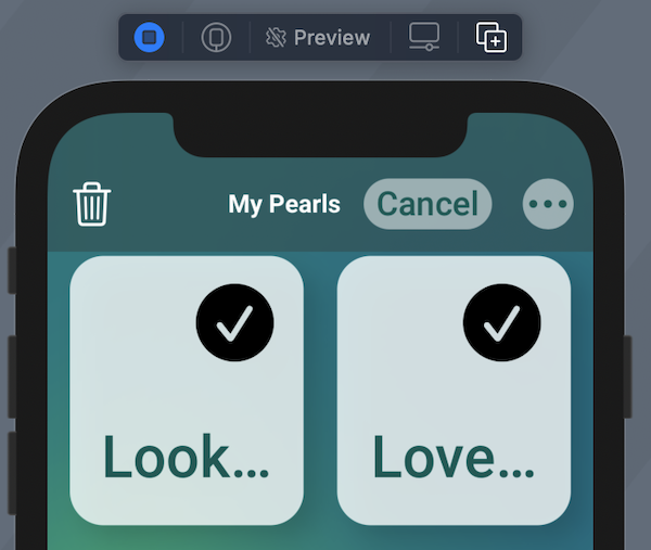 Now “My Pearls fits.