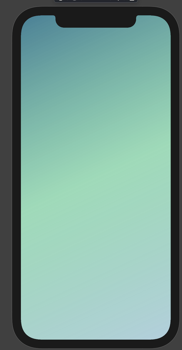 A linear gradient applied for reduced transparency.